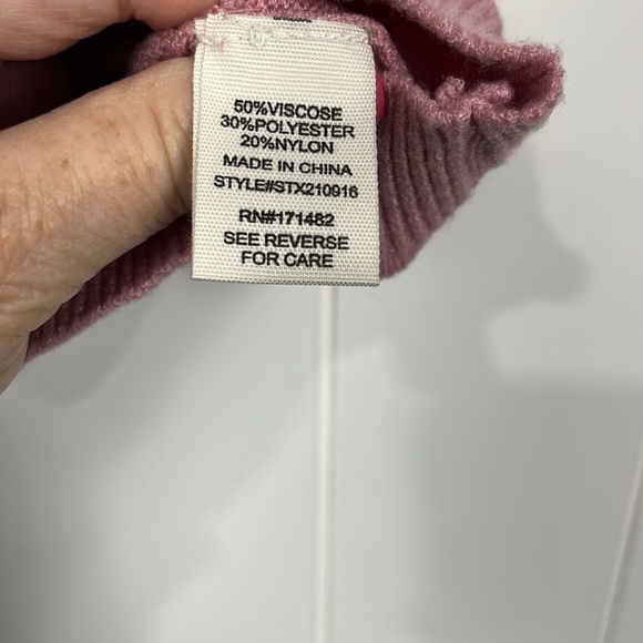 Jessica Simpson Womens Cardigan XS Pink Short Sleeves Embroidered Floral NWT - Picture 7 of 12